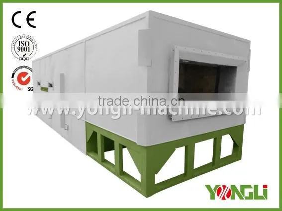 long service time biomass powder rotary drum dryer with overseas service supply