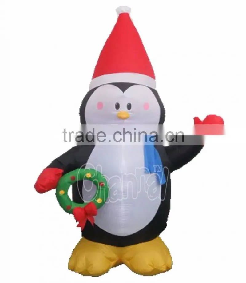 Inflatable Decoration Cute Standing Penguin Christmas gift for Kid