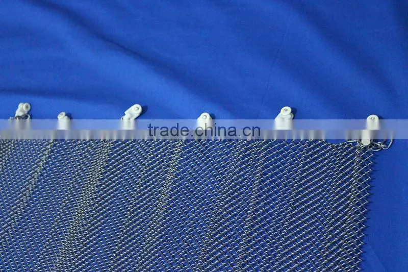 China Factory metallic decorative wire mesh (100% manufactory)