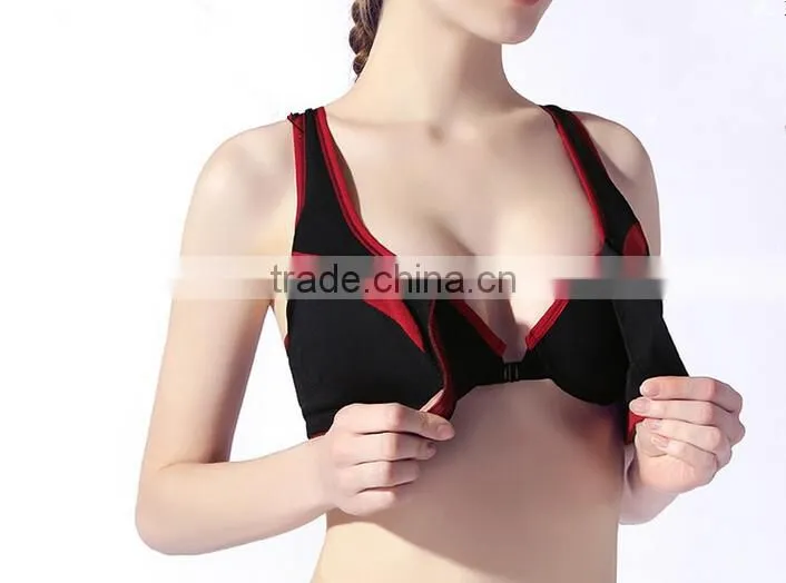 Summer Style Women Cotton Stretch Athletic Vest Gym Fitness Sports Bra