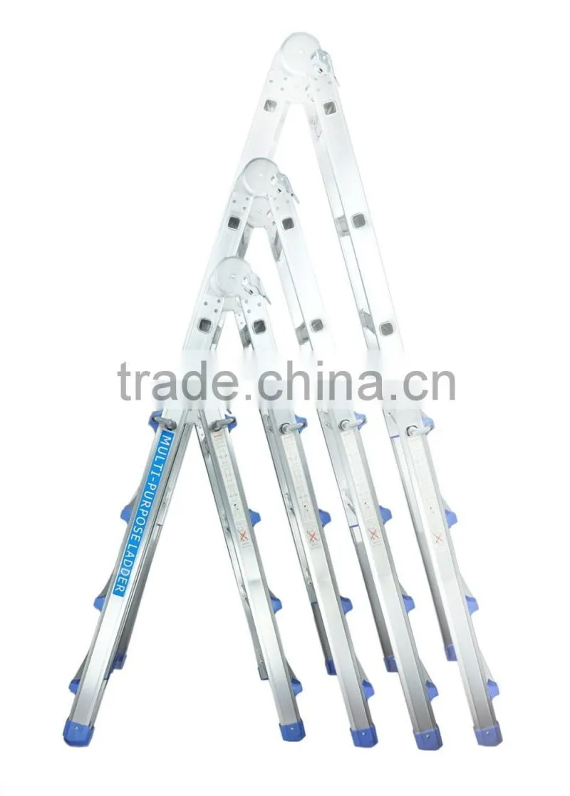 aluminum little giant ladder, en 131 multi-purpose aluminum ladder 4*3 4*4 4*5