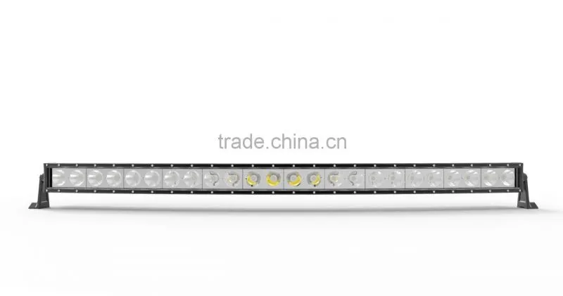 NEW 50 inch curved single row 240W Flood/Spot/Combo Beam LED Light Bar for offroad vehicle, SUV, UTV, ATV