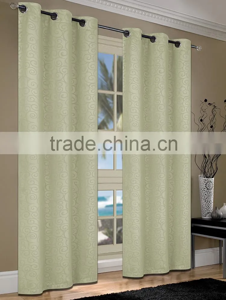 HLHT welcome OEM thick full sun shade curtain