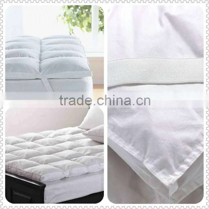 Factory Cheap Microfiber Down Hotel Bed Pad