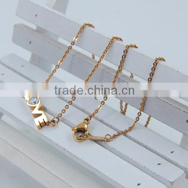 rose gold plated angel name necklace jewelry custom name pendant necklace