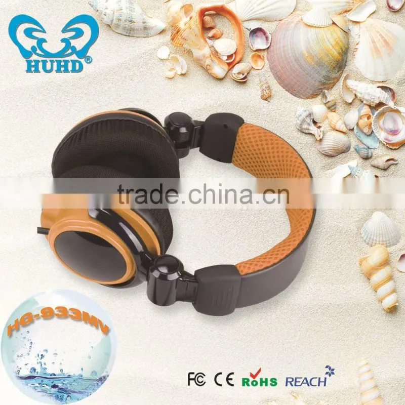 New Headphone With Microphone And Volume Control For Computer Game ,Music And Communication In Colorful Headset Style HG-933MV