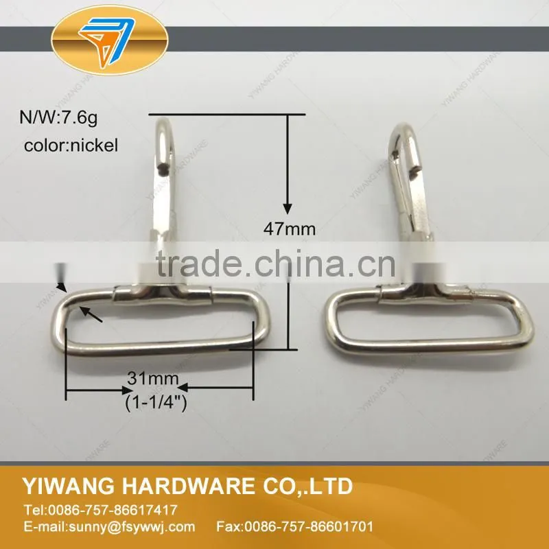 China wholesale high quality metal snap hook for bag