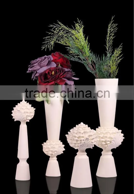 MPB-F3018 hot sale resin flower vase home decoration and crafts