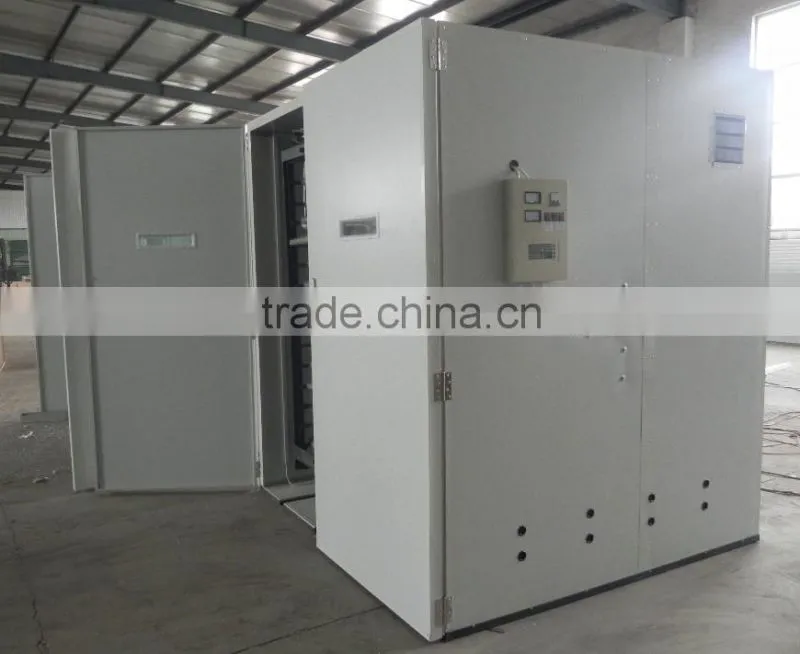 High hatching rate 440 chicken eggs fully automatic incubator with CE supported