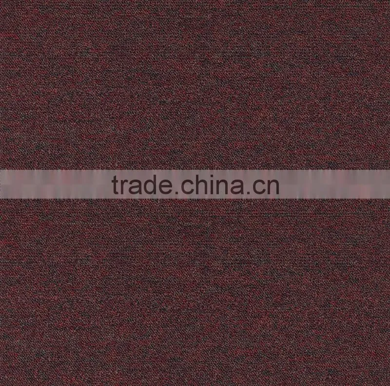 100% Polypropylene,100% PP Material and Loop Pile Pattern Carpet Tile