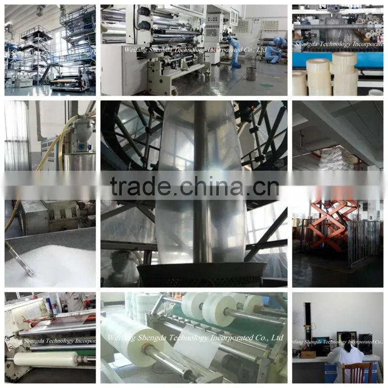 PE Protecive film with Acrylic adhesive for metal board( s.s. sheet, aluminum sheet)