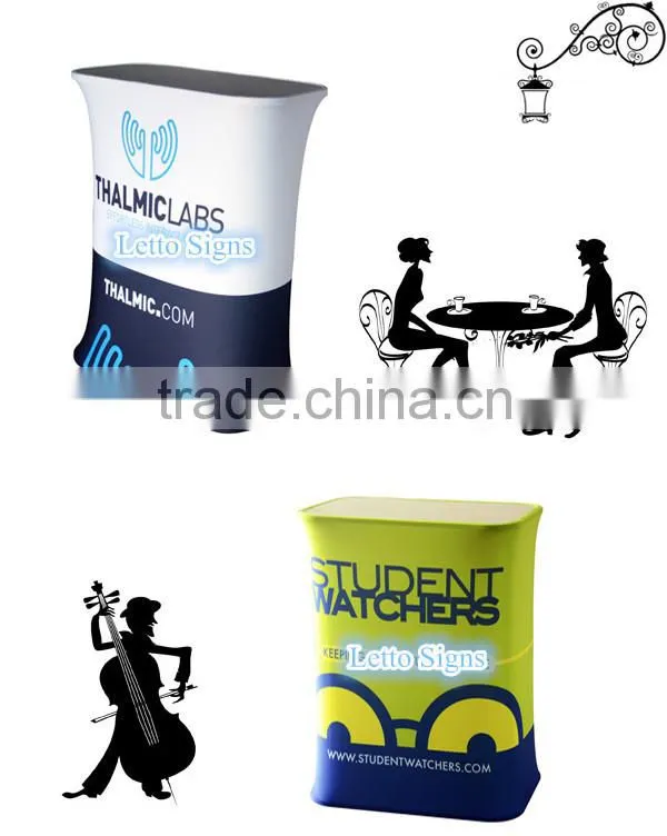 Custom Protable Trade Show Counter/Stretch Fabric Counter