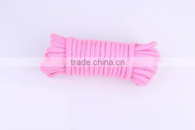 Sexy toys jute rope .bondage game toys for body handcuff