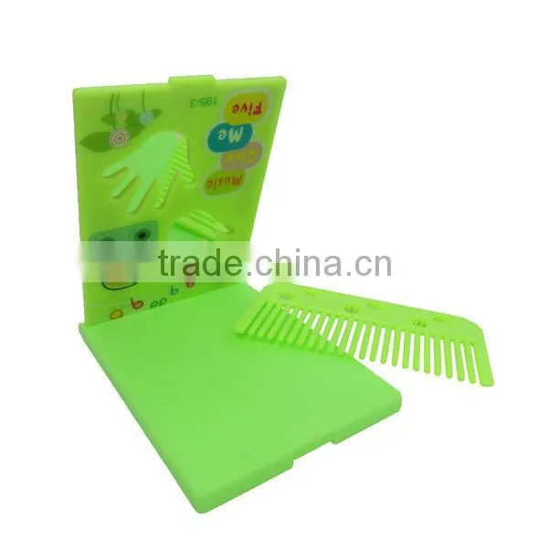Very cheap and high quality hair comb mirror