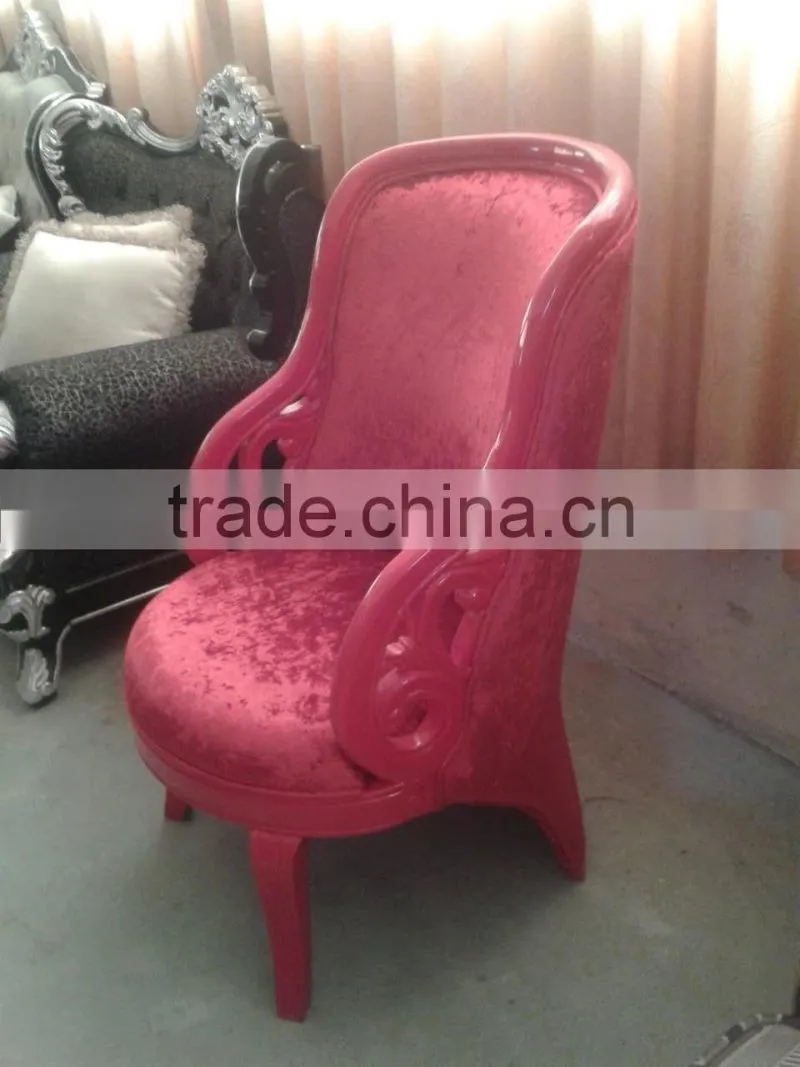 Royal luxury European style bedroom/Living Room furniture set, royal chai, lounge chair, small tea table