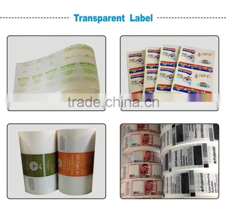 OEM Private Fruit Juice Label , Custom Waterproof Vinyl Sticker Printing