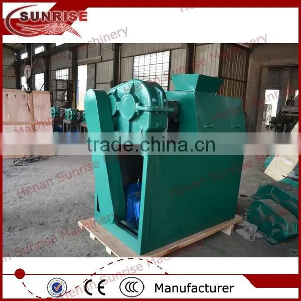 double roller cow manure fertilizer pellet machine