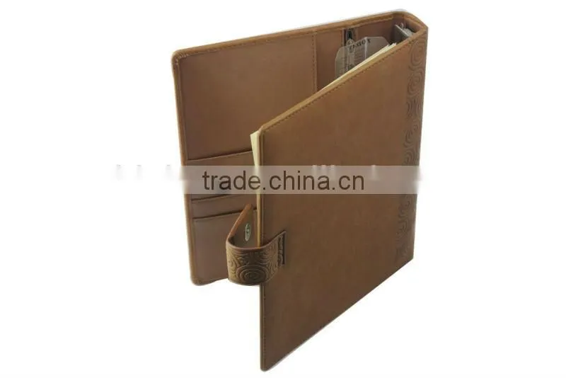 Fashion vintage style organizer notebook