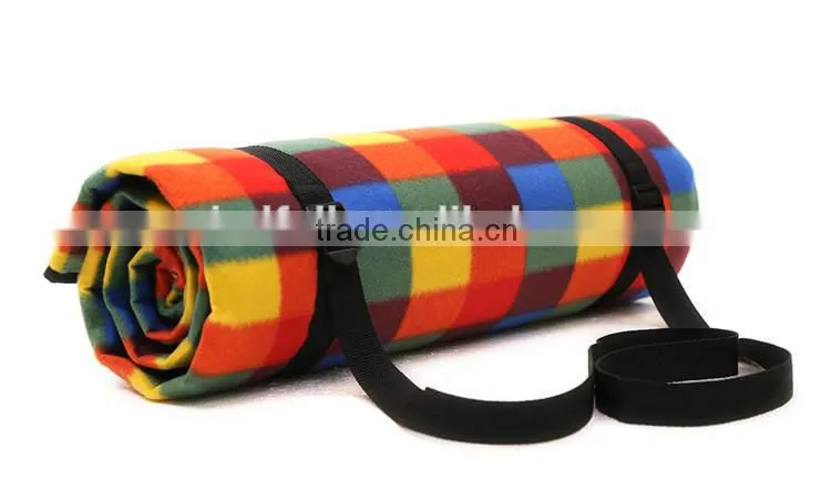 Promotional Polyester Fleece Picnic Camping Floor Fleece Mat