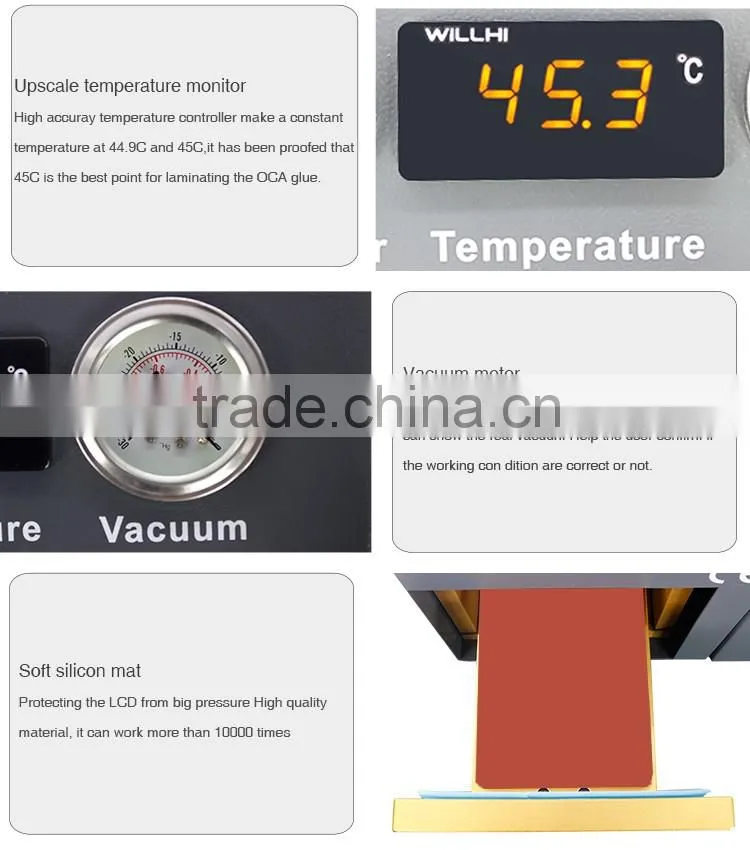 Rich-experienced Broken Screen Repair Kit oca lamination machine OM-K5