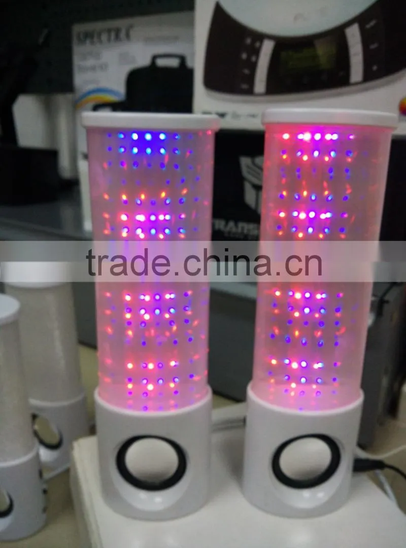Certificate CE/FCC Portable Mini Speaker,LED Light Speaker With USB Powered