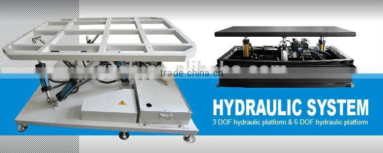 Cyprus hydraulic/electric dynamic mobile cinema