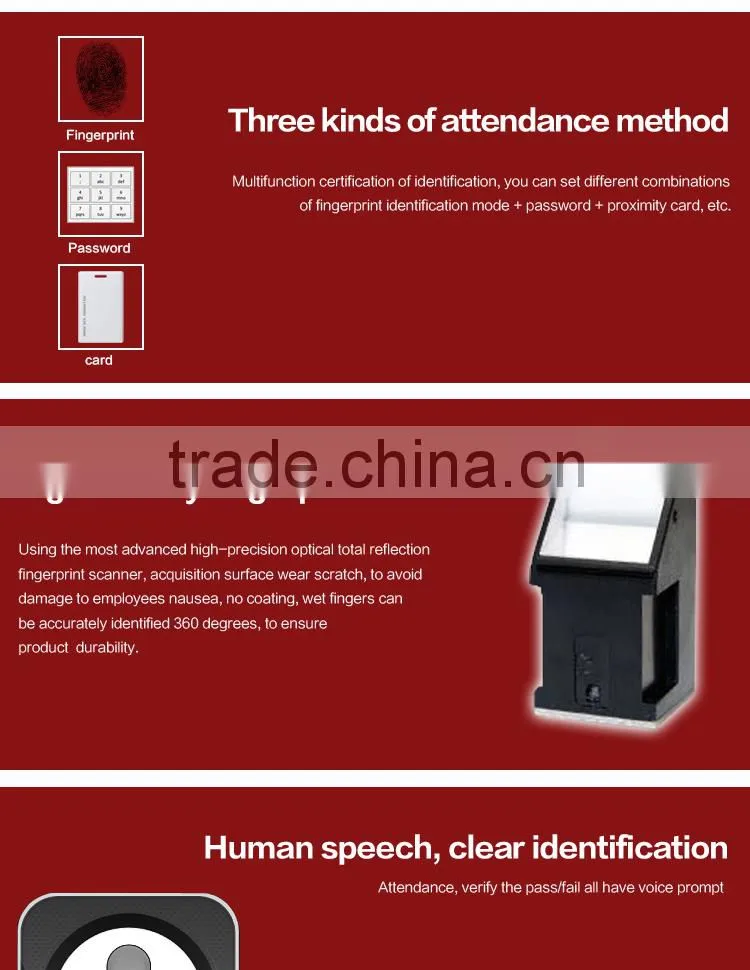 Hot sell usb fingerprint reader price OC060-18
