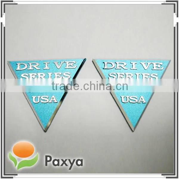 Custom aluminum metal nameplate for security monitor
