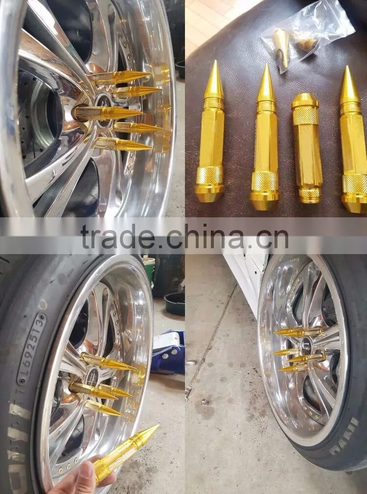 Alloy Aluminum 90MM Wheel Spike Nuts