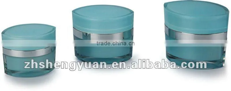 eye shape acrylics cosmetic jar