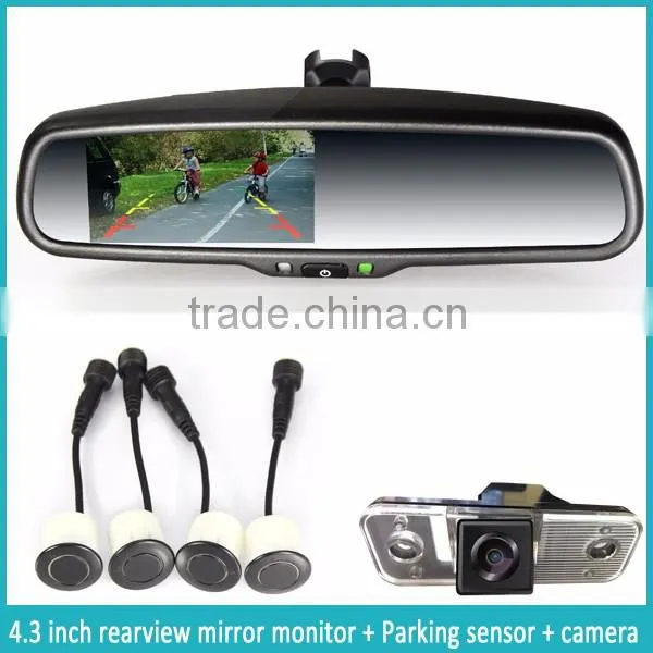 Panoramic Rear View Mirror with Detector De Radar Sensor Rear View Mirror Camera