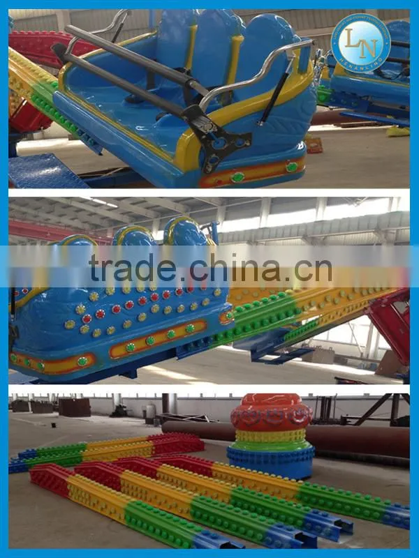 Most popular amusement thrill adult game jumping rides machine