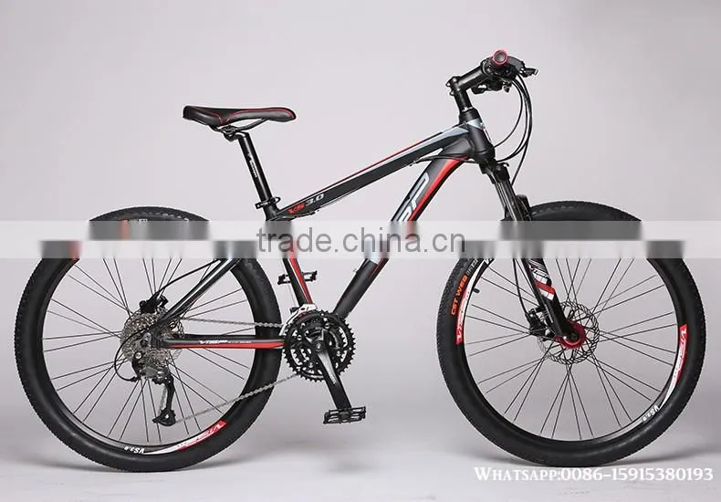 VISP 26" Wheel Size Aluminum Alloy Fork Material Mountain Bike Factory Price Customized