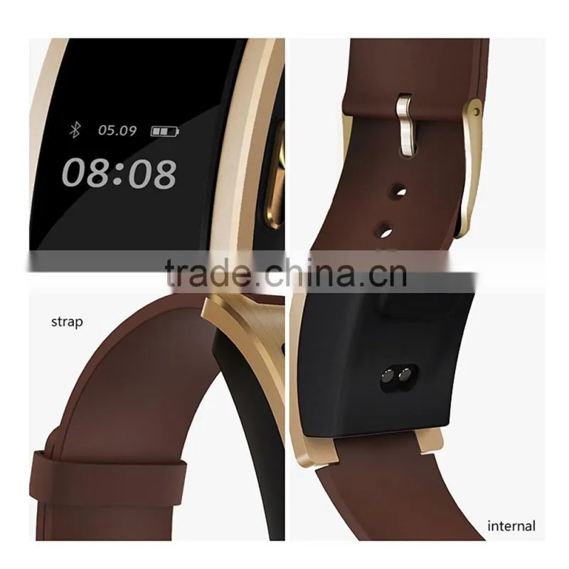 Large screen CK11 silica band sleep monitor blood oxygen monitor fitness tracker smart wristband