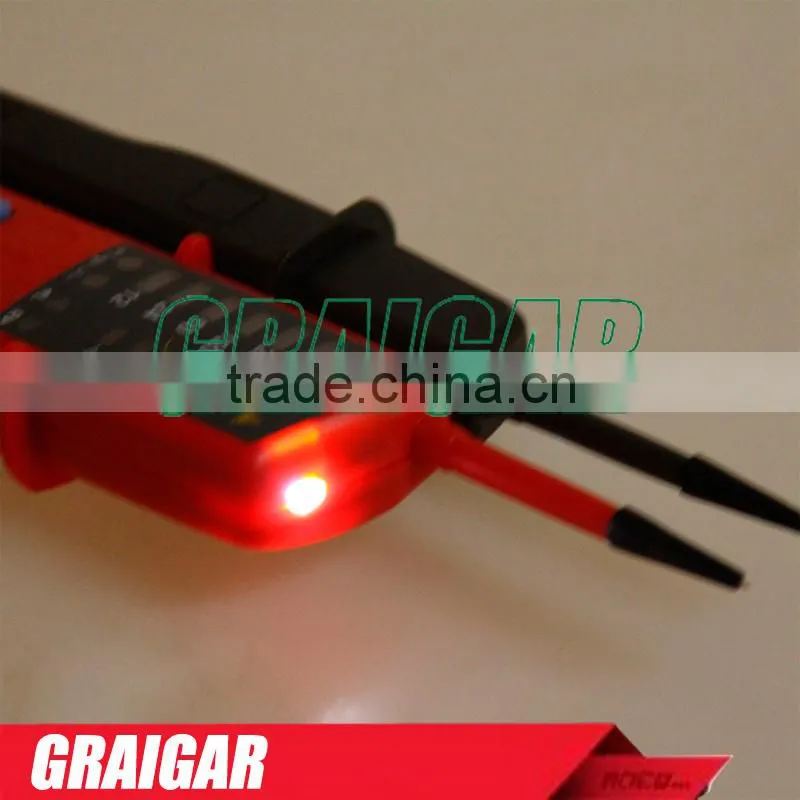Portable Voltage And Continuity Testers UNI-T UT18A 12V-690V LED AC/DC Voltage Indication Auto Range Voltmeter Voltage Tester