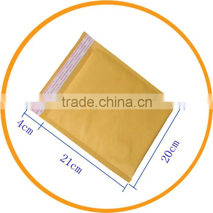 20x21+4cm Kraft Envelope Mailing Bag for CDs Electronic Products from dailyetech
