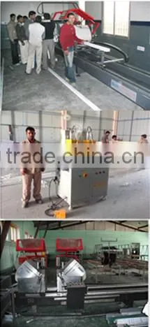 plastic window welding machines of CNC vertical 4 point welding machine
