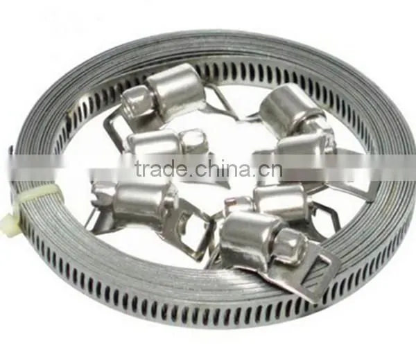 Stainless Steel American Type Hose Clamp