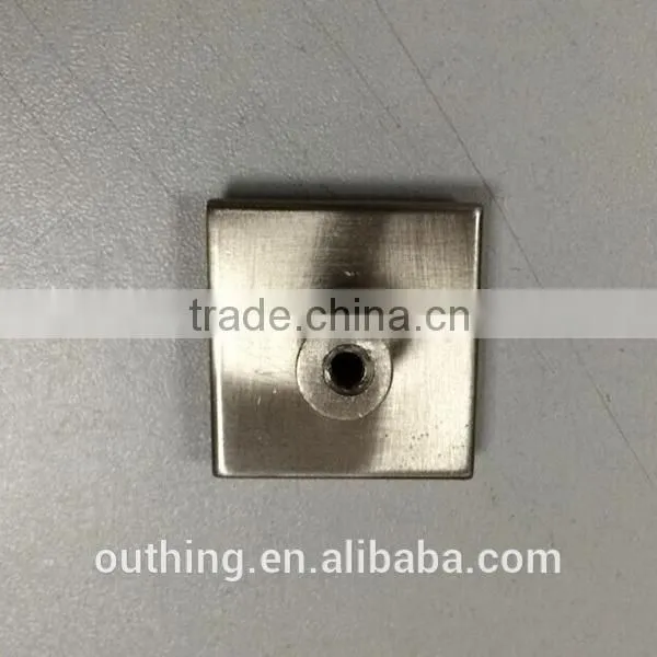 ISO9000 high quality 30mm square zinc kitchen cabinet furniture cabinet knob