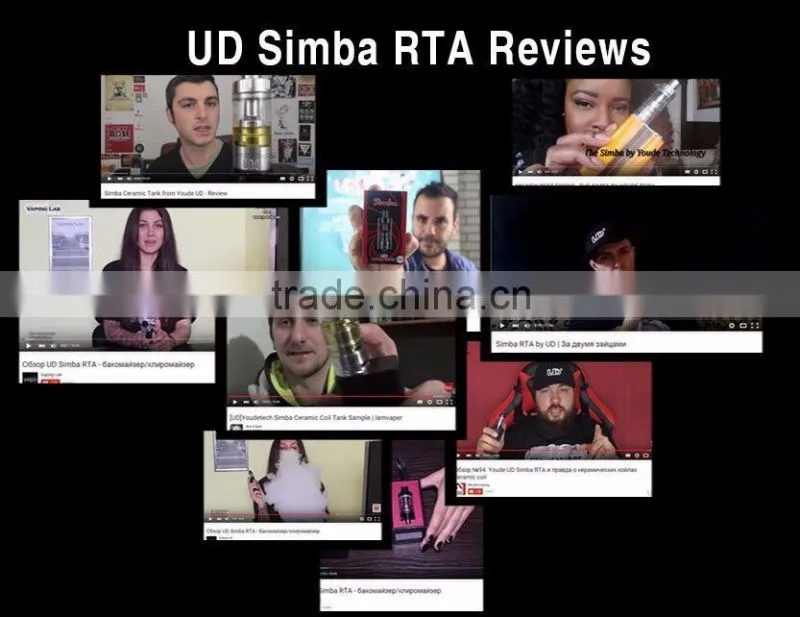 2016 UD e cigarette Simba CCC head four occ head and one ss cover