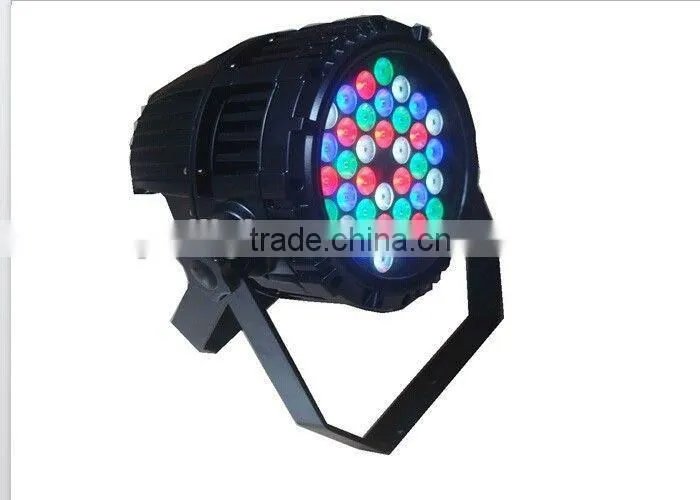 36pcs 3w rgb dmx led par lights theatre stage light high brightness led panel light