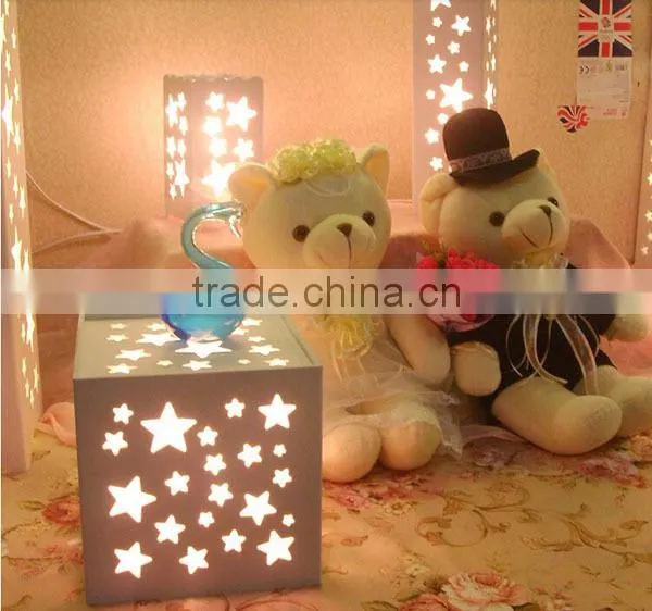Beautifully Designed Mini Butterfly Shape Carved Display DIY LED Table Lamp