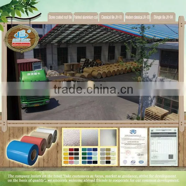 aluminum coil for PE / PVDF acp metal building materials in Turkey Orange