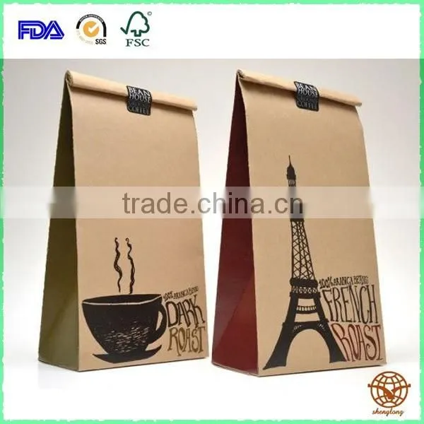 Custom Printed Kraft Packing Box, high quality foldable Kraft Box