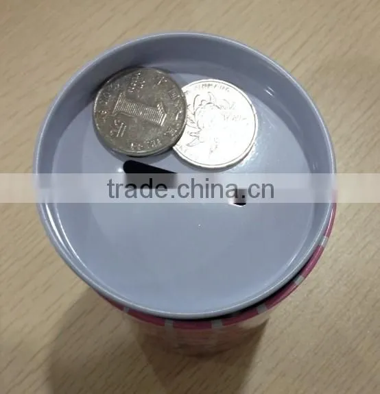 coin cash money tin box