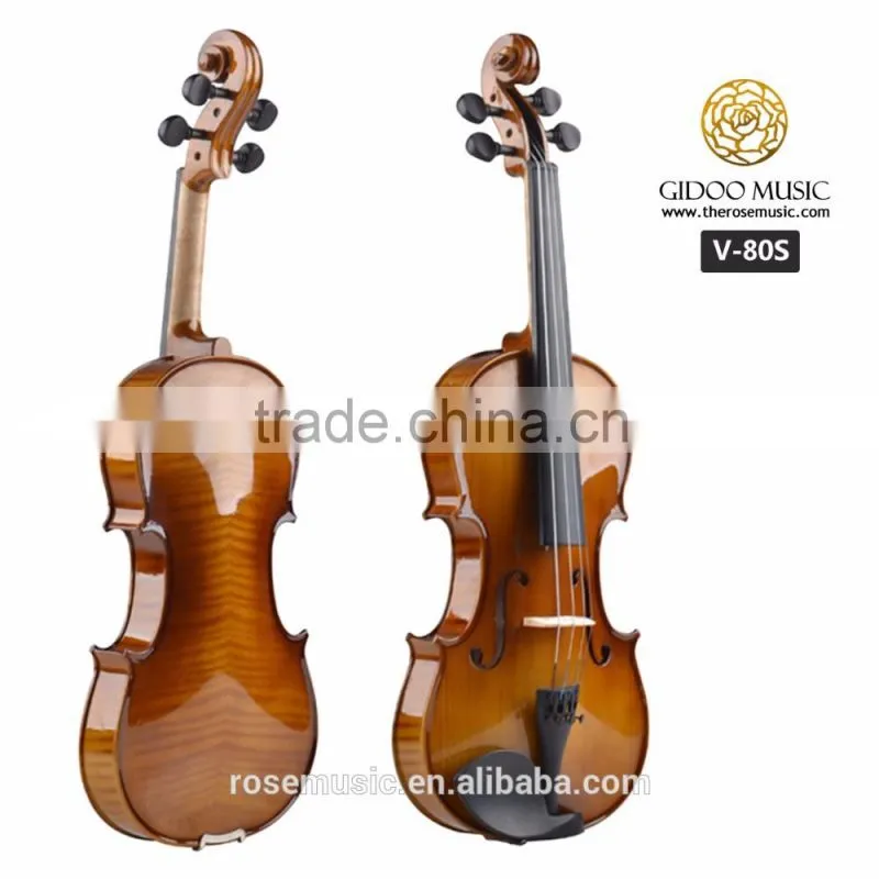 best wood solid spruce violin Chinese manufacturer Deviser V80S