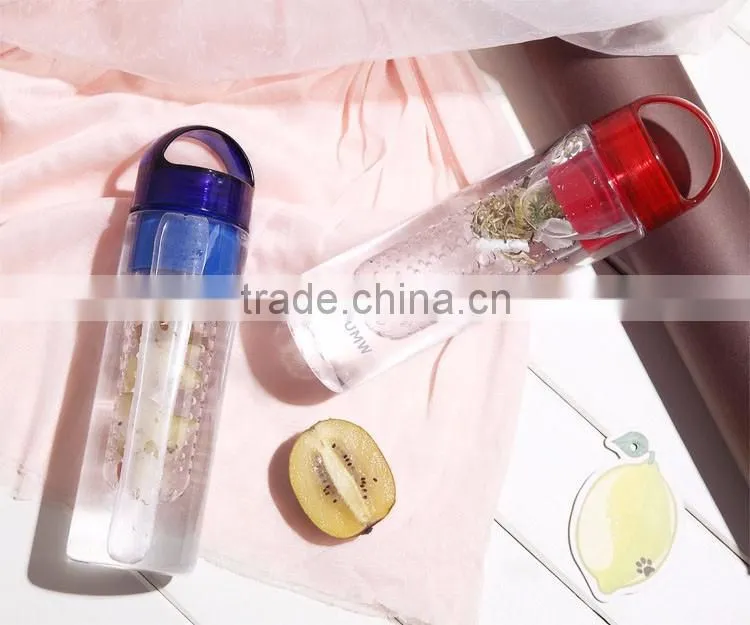 clear plastic water bottles bpa free water bottle wholesale fruit infuser