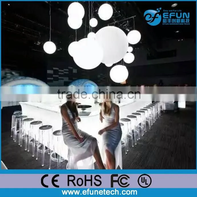led color changing plastic party/event decorative ball,led cordless lamp