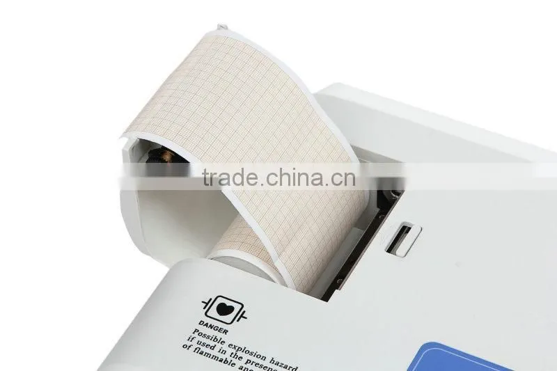 CE&ISO Best Price Color Screen Medical Equipment 3 Channel Electrocardiograph ECG Machine with Software EKG Machine-903BS-Shelly