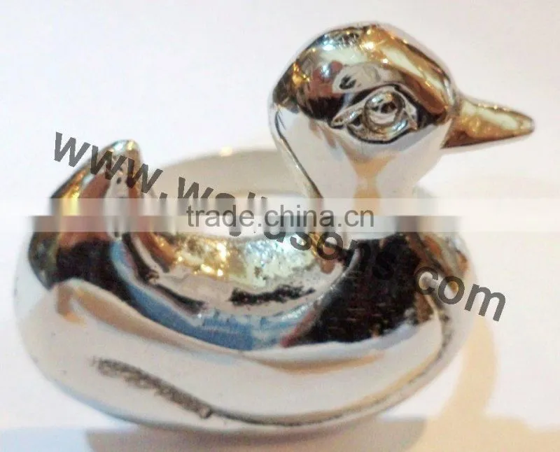 Nickel plated napkin ring and Deer shape napkin ring for weddings used